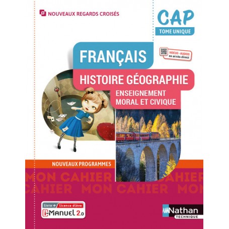 Français Histoire Géographie CAP Regards Croisés - Livre + Licence élève - 2022