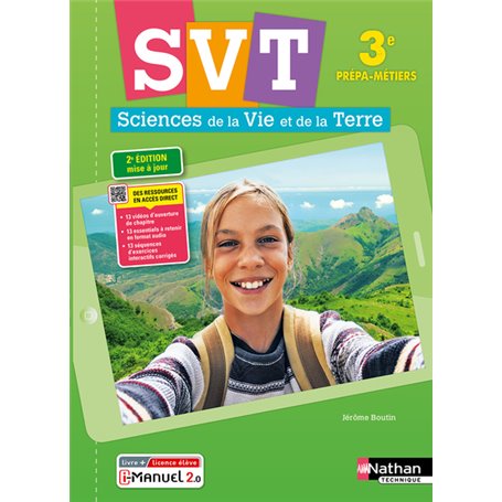 SVT Prépa Métiers SVT - Livre + licence élève 2022