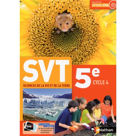 Sciences de la Vie et de la Terre 5e cycle 4 - manuel 2017