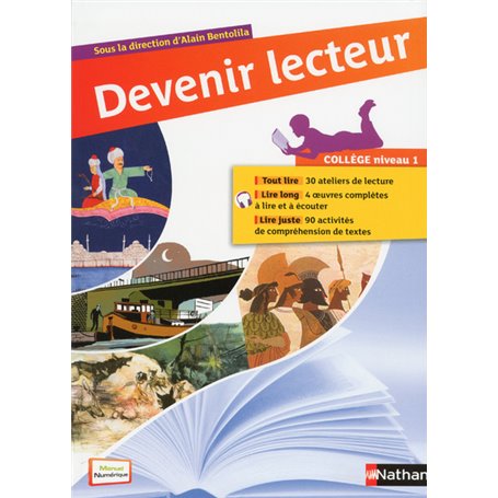 Devenir lecteur Collège Niveau 1