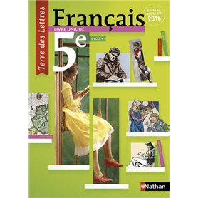 Terre des Lettres Français 5ème 2016 - Manuel élève Grand Format