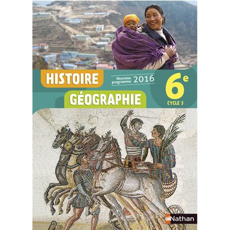 Histoire Géographie 6è 2016 - Manuel élève