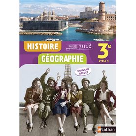 Histoire Géographie 3è 2016 - Manuel élève