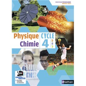 Physique Chimie - Cycle 4 - Manuel Elève - Grand Format - 2017