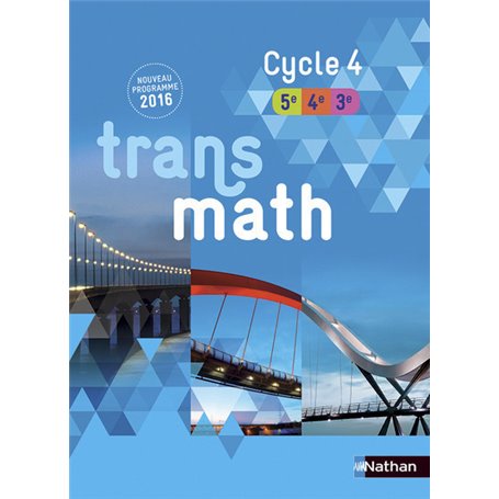 Transmath Mathématiques Cycle 4 2016 - Manuel élève