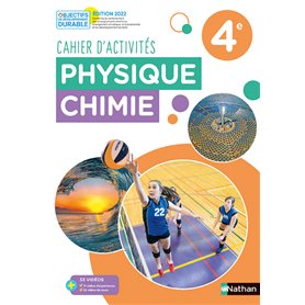 Physique Chimie 4e - Cahier - 2022