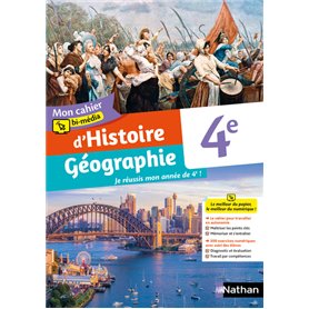 Histoire Géographie 4e - Cahier de l'élève - 2022