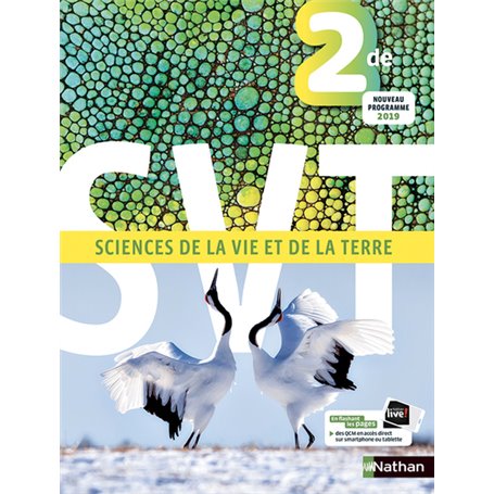 Sciences de la vie et de la terre 2de - Manuel 2019