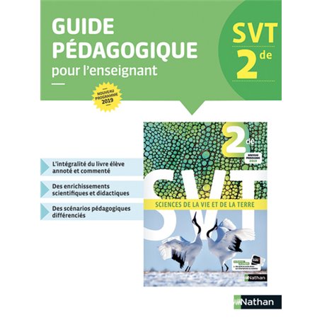 Sciences de la vie et de la terre 2de - Livre du professeur 2019