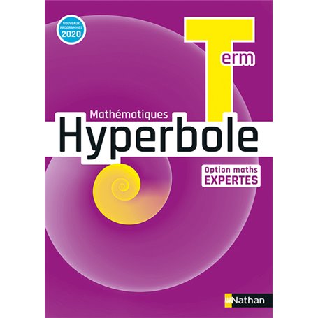 Hyperbole Term - Option Maths Expertes - Manuel 2020