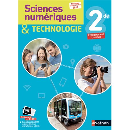 Sciences numériques & Technologie 2de - Manuel 2019