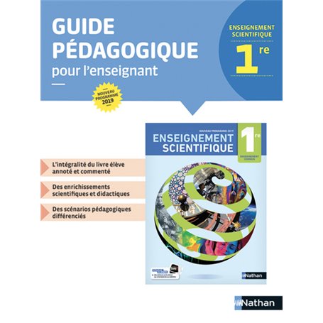 Enseignement Scientifique 1re - Livre du Professeur 2019