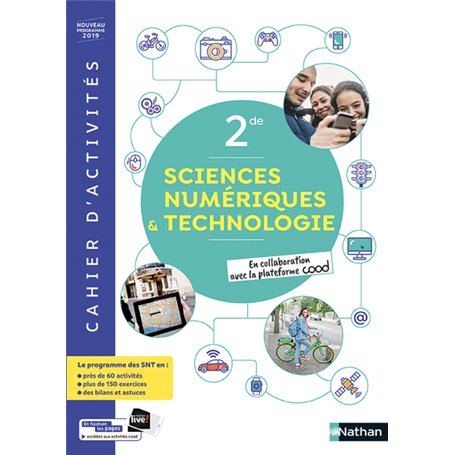Sciences numérique et Technologiques 2de - Cahier 2019