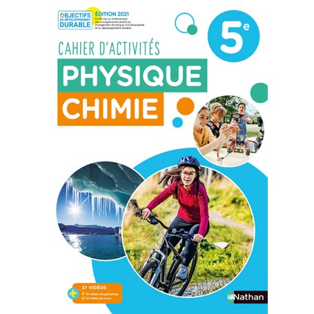 Physique Chimie 5e - Cahier d'activités - 2021