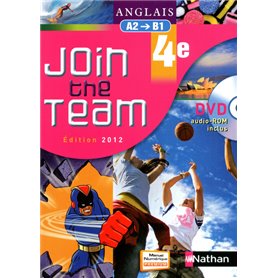 Anglais Join the Team - manuel - 4e - 2012