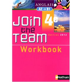 Join the team - workbook - 4ème 2012