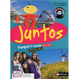 Juntos 1re année + DVD-Rom élève 2013