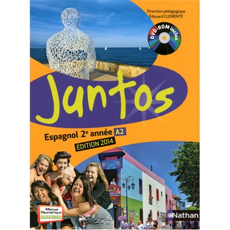 Juntos 2e année 2014 + dvd élève