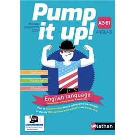 Pump it up! 2e Cahier de langue - 2019