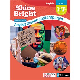 Shine Bright LLCE - Anglais Monde contemporain - Manuel - 2021