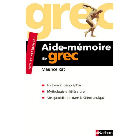 RAT Aide-mémoire de grec - Petites références