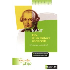 Les intégrales de Philo - KANT, Qu'est-ce que les Lumières?