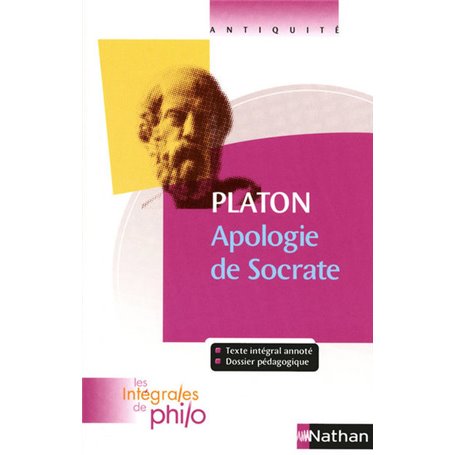 Les intégrales de Philo - PLATON, Apologie de Socrate