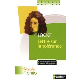 Les intégrales de Philo - Locke, Lettre sur la Tolérance
