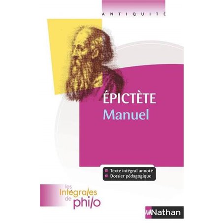 Les intégrales de Philo - Epictéte, manuel