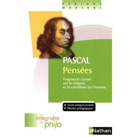 Les intégrales de Philo - PASCAL, Pensées