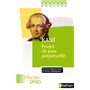 Les intégrales de Philo - KANT, Projet de paix perpétuelle