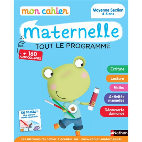 Mon cahier maternelle MS