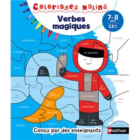 Coloriages Malins Verbes Magiques CE1