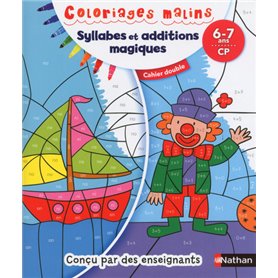 Coloriages malins Duo Syllabes et additions magiques CP