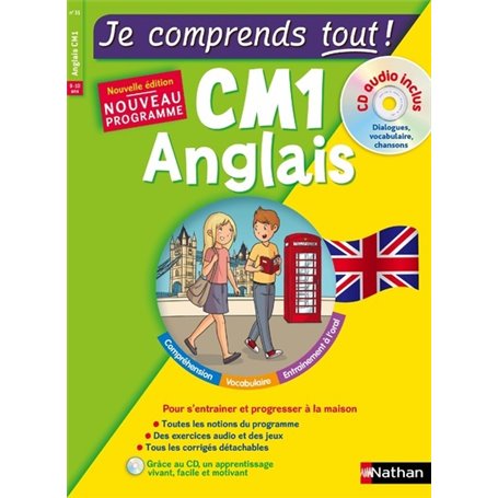 Je comprends tout ! Anglais CM1