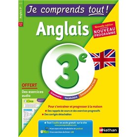 Je comprends tout ! Anglais 3ème