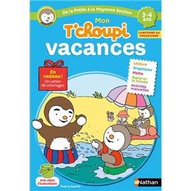 Mon T'choupi vacances 3-4 ans