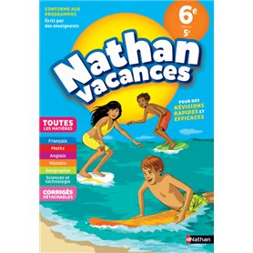 Cahier de Vacances Collège Tout en un 6ème/5ème