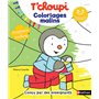 T'choupi Coloriages malins 2-3 ans Toute petite section - Graphisme et nombres