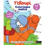 T'choupi Lettres et nombres 3-4ans petite section - Coloriages malins