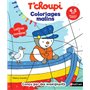 T'choupi Lettres et nombres MS - Coloriages malins - 4-5 ans