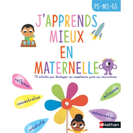 J'apprends mieux en maternelle PS/MS/GS (dès 3ans)