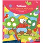 T'choupi stickers en mousse la forêt