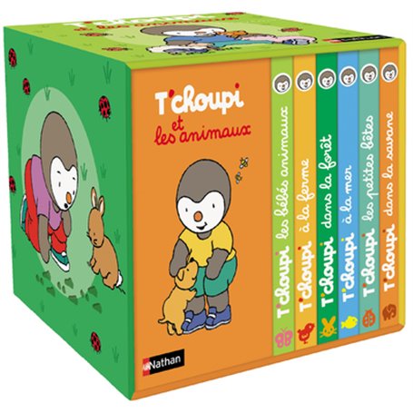 Ma petite bibliothèque - T'choupi et les animaux