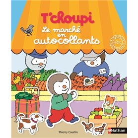 T'choupi - Le marché en autocollants