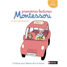 Le taxi de mamie - Mon coffret premières lectures Montessori