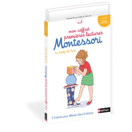 Mon coffret premières lectures Montessori La botte de Suzi - 3 histoires - niveau 1