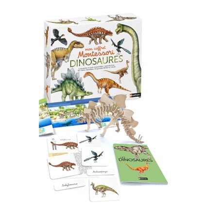 Mon coffret Montessori des dinosaures