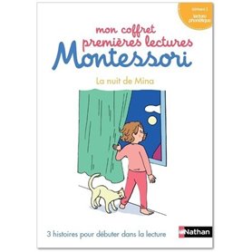 Mon coffret premières lectures Montessori - La nuit de Mina - niveau 1