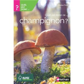 Quel est donc ce champignon ?